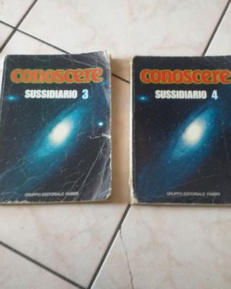 Conoscere - sussidiario scuola 1983