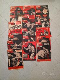 22 riviste La Boxe nel Mondo 1963 quasi completa 