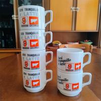 6 Tazze da collezione Granarolo