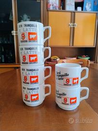 6 Tazze da collezione Granarolo