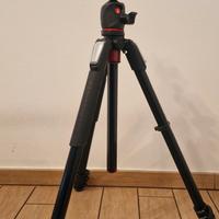 Manfrotto 055 Alluminio Kit 3 Sec Testa e sacca.