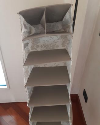 Portatutto da armadio in tessuto