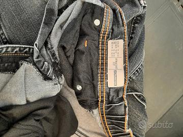 jeans uomo neri con tasconi tg 54