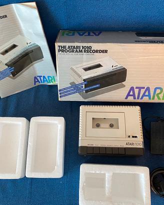 Atari 1010 data recorder con scatola e manuali