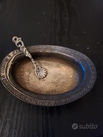 Piattino in silver plated