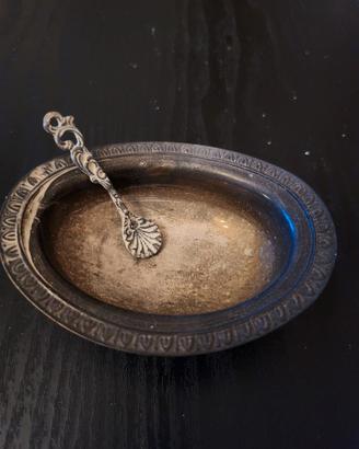 Piattino in silver plated