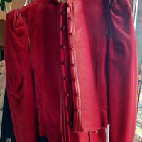 Completo vintage velluto Mimmina
