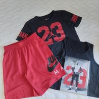 Jordan/Nike t-shirt canotta e short 