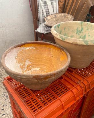 Antichi limbi in terracotta- ceramica vintage