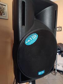 impianto professionale casse e mixer