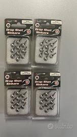 Piombi Drop Shot 5,2 g (3/16 oz) – Confezione da 1