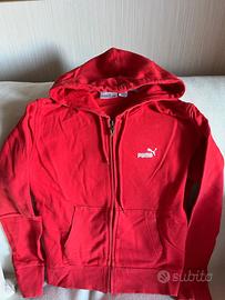 Felpa con cappuccio, donna, Puma, Tg M,