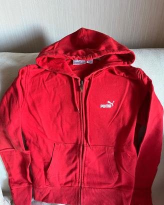 Felpa con cappuccio, donna, Puma, Tg M,