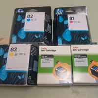 Cartucce (HP 82) originali sigillate
