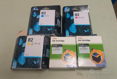 Cartucce (HP 82) originali sigillate