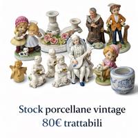 Porcellane,statue e ceramiche