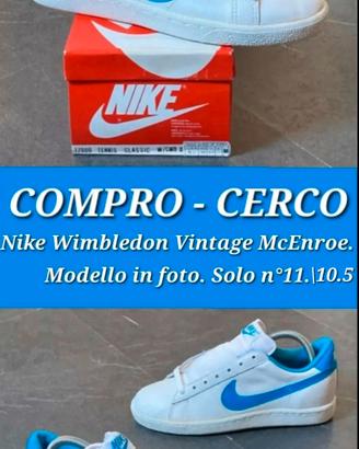 CER-CO Nike Wimbledon Vintage McEnroe n 11\10,5\10