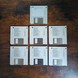 Lotto 7 floppy disk originali Apple Macintosh