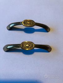 Maniglie ottone per comodino antico