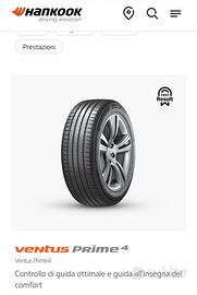 treno di 4 gomme NUOVE, 215x65 R 17 H99