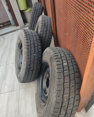 cerchi con gomme defender