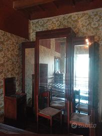 Mobili antichi legno, soggiorno e camera da letto