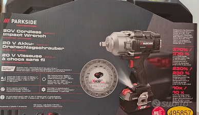 Avvitatore a percussione/impulsi 1800 Nm 20 Volt