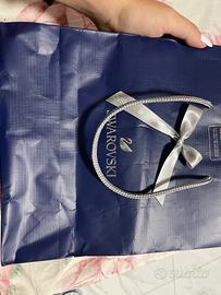 Bracciale Swarovski con ciondolo “A”