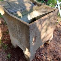 Lavatoio in cemento da esterno in OMAGGIO