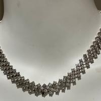 Collana vintage con cristalli