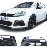 GRIGLIE VOLKSWAGEN VW GOLF 6 08-12 LOOK R20 NERO L