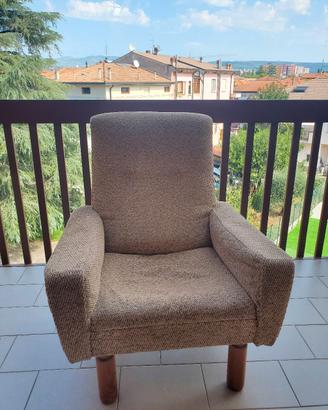 poltrona anni 80 vintage