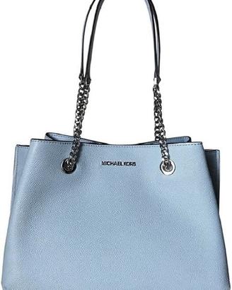 Borsa grigia Michael Kors Teagen  originale  pelle