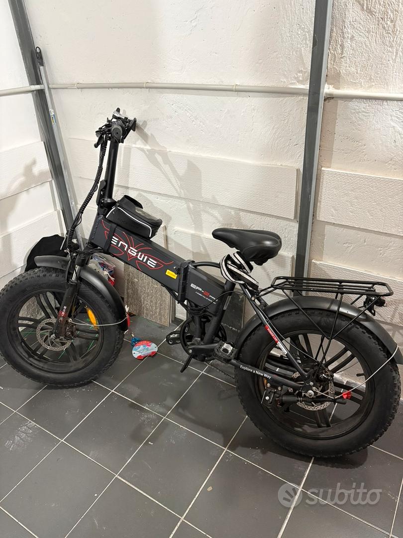 ENGWE Bici Elettrica Pieghevole ,20×4.0 7 Velocità Fat Tire