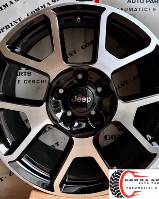 4 CERCHI IN LEGA ORIGINALI RAGGIO 17 JEEP RENEGADE