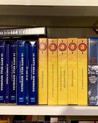 Videocassette Storia italiana VHS