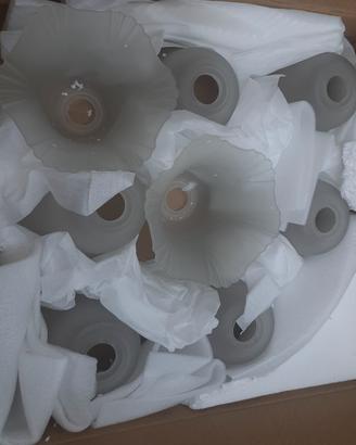 2 lampadari classici 5 luci e 3 luci