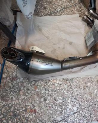 scarico akrapovic Yamaha tracer 7