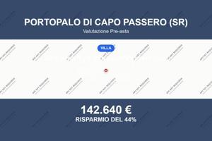 Immobile in asta di 226 m² a Portopalo di Capo Pas