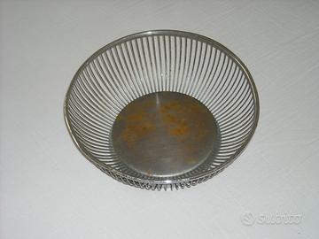 RARO Cestino Portapane ALFRA ALESSI Anni 50/60