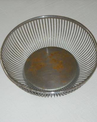 RARO Cestino Portapane ALFRA ALESSI Anni 50/60