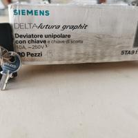 SIEMENS DELTA FUTURA - 5TA9176 DEV. UNIP. +CHIAVE