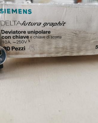 SIEMENS DELTA FUTURA - 5TA9176 DEV. UNIP. +CHIAVE