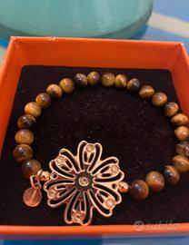 Bracciale in quarzo occhio di tigre Boccadamo
