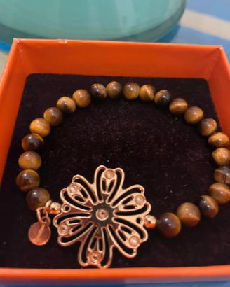 Bracciale in quarzo occhio di tigre Boccadamo