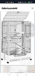 gabbia per conigli