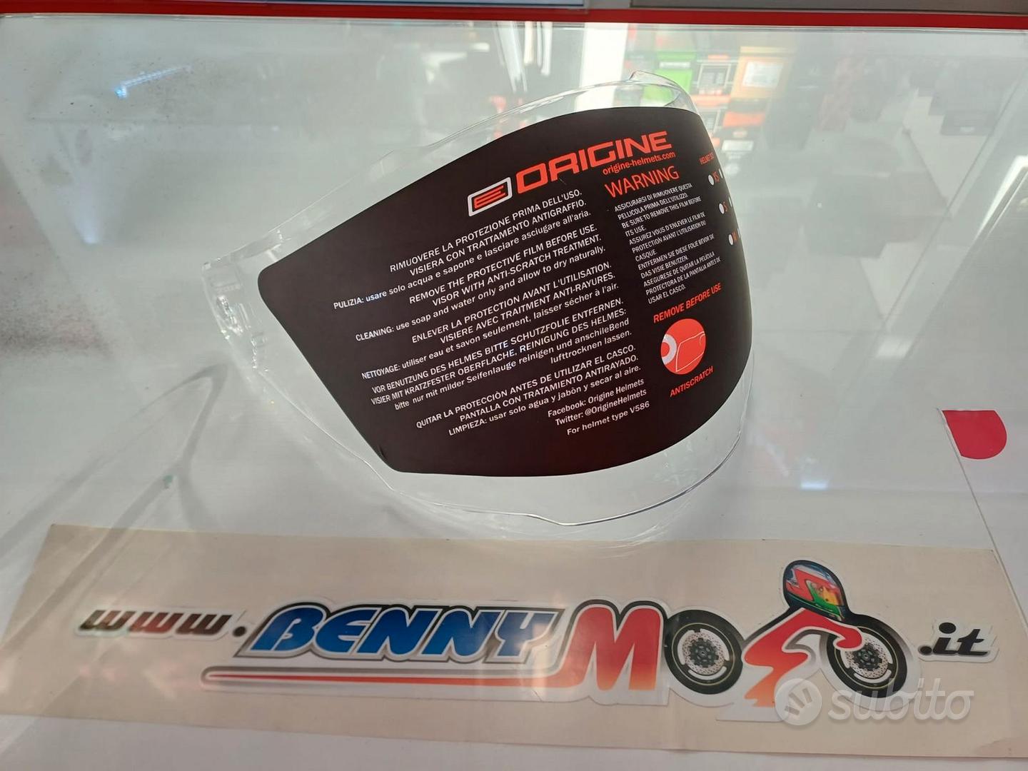 Subito - BENNYMOTO S.A.S. - Origine Palio 2.0 visiera trasparente - Accessori  Moto In vendita a Salerno