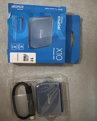 Crucial X10 SSD Esterno 1TB