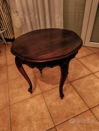 Tavolino  antico stile Luigi XV in legno pregiato