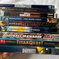 Giochi PC in DVD (8 pezzi)